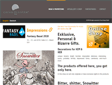 Tablet Screenshot of corvodinotte.com